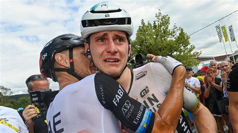 Mohorič sheds happy tears after winning Tour de France 19th stage as Vingegaard protects lead